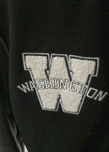 Siyah Baskılı Spor çocuk Ceket - Görsel 4