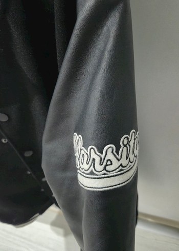 Siyah Baskılı Spor çocuk Ceket - Görsel 2