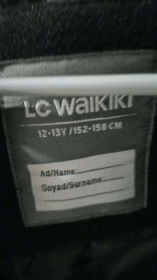 Siyah Baskılı Spor çocuk Ceket - Görsel 3