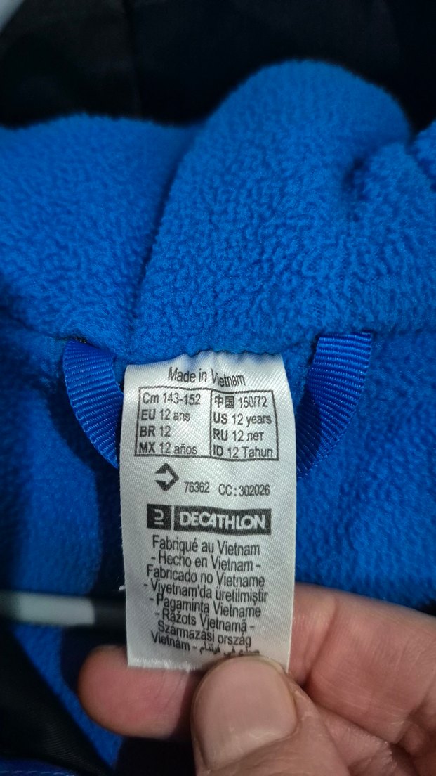 decathlon 12 yaş erkek çocuk mont - Görsel 3