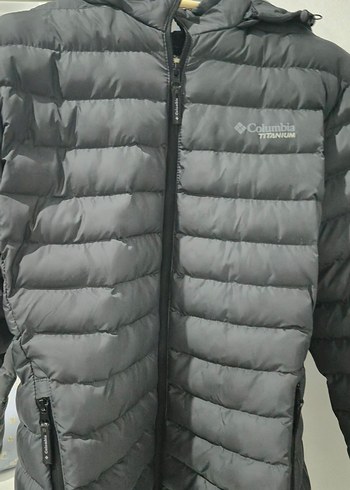 Columbia Gri Fermuarlı kadın Mont - Görsel 2