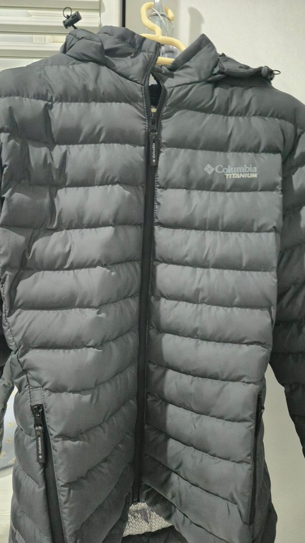 Columbia Gri Fermuarlı kadın Mont - Görsel 2