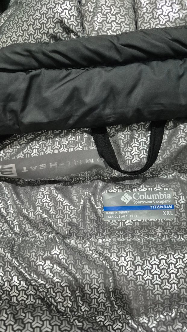 Columbia Gri Fermuarlı kadın Mont - Görsel 4