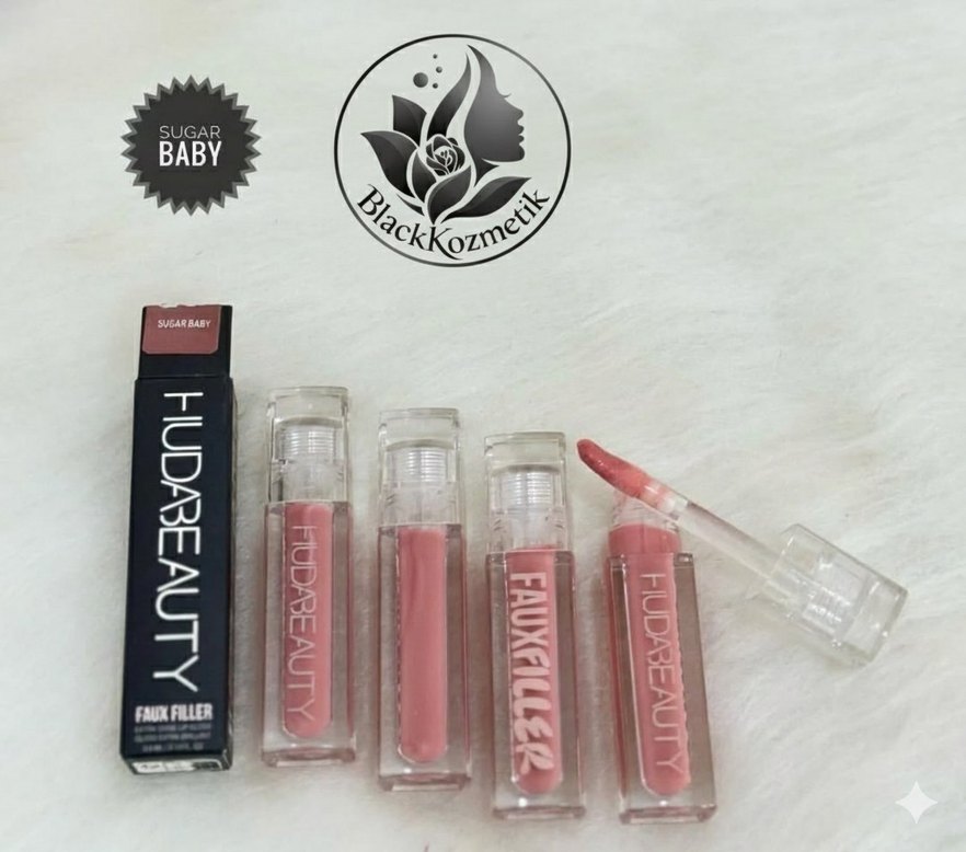 HUDABEAUTY LİP GLOSS ADETİ - Görsel 3