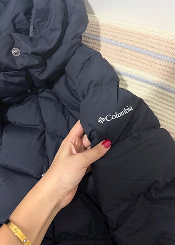 Uzun Siyah Kadın Kışlık Mont Columbia - Görsel 2