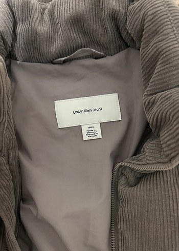 Calvin Klein Gri Düğmeli Kadın Ceket - Görsel 2