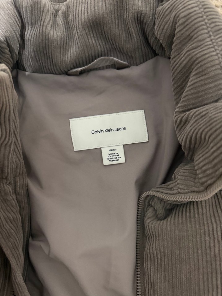 Calvin Klein Gri Düğmeli Kadın Ceket - Görsel 2