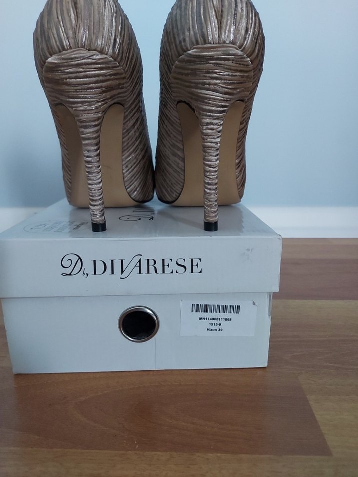 Divarese Vizon Pilili Stiletto - Görsel 5