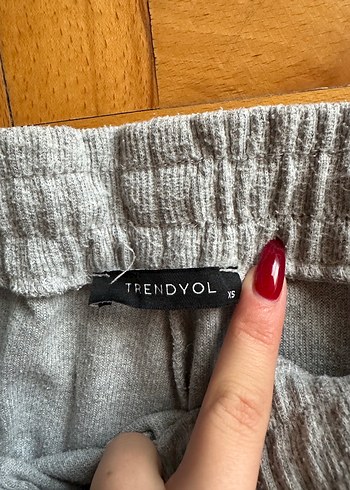 Gri Kadın Rahat Kesim Spor Eşofman Altı - Görsel 2