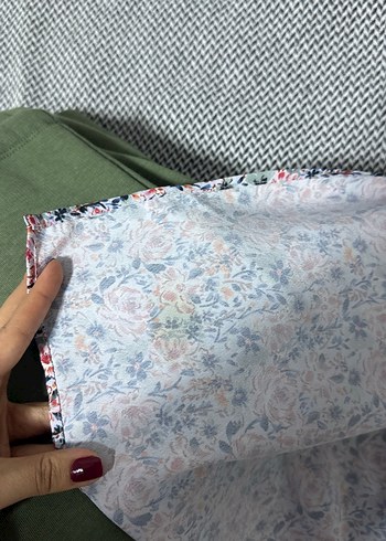 V Yaka Fırfırlı Bağlamalı Kısa Kadın Elbise - Görsel 2