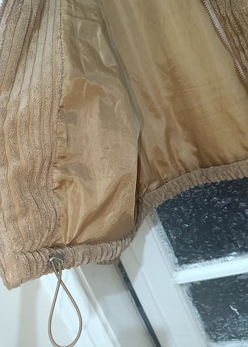 Kahverengi Kadın Kısa Peluş Mont - Görsel 3