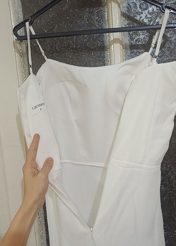 Beyaz nikah abiyesi - Görsel 6