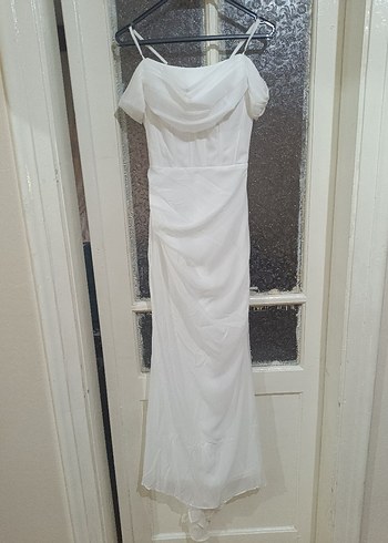 Beyaz nikah abiyesi - Görsel 4