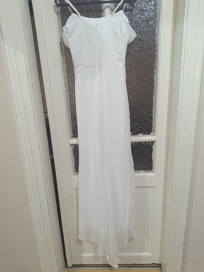 Beyaz nikah abiyesi - Görsel 5