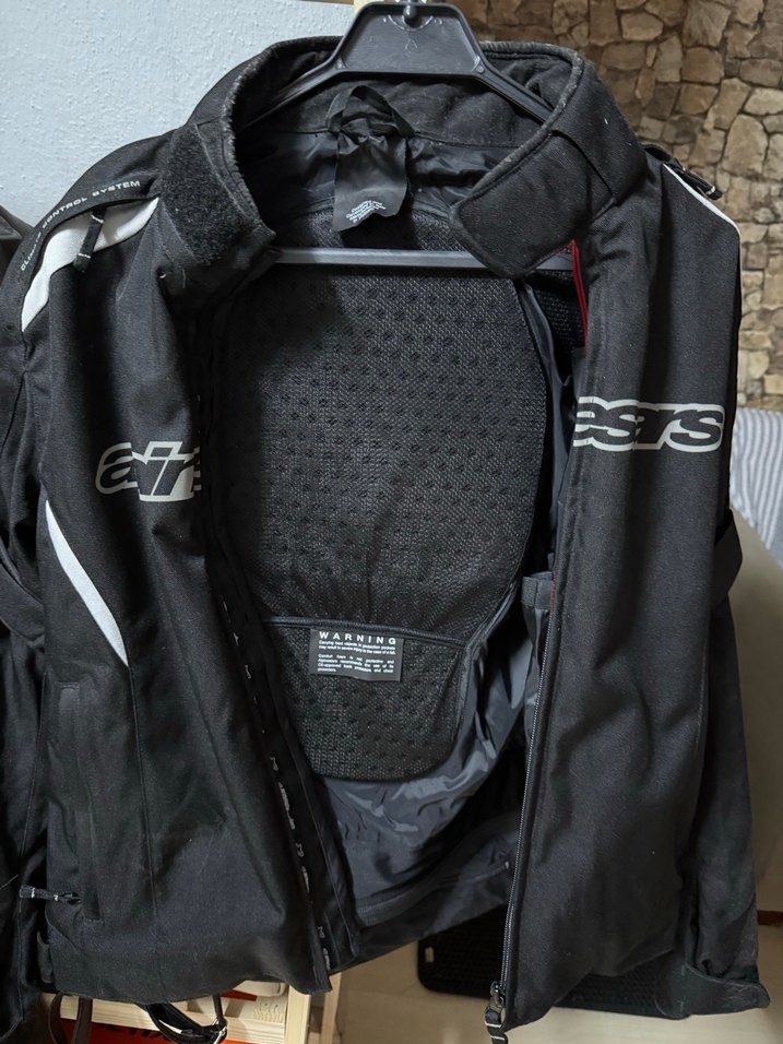 Alpinestars Siyah Biker Ceket - Görsel 3