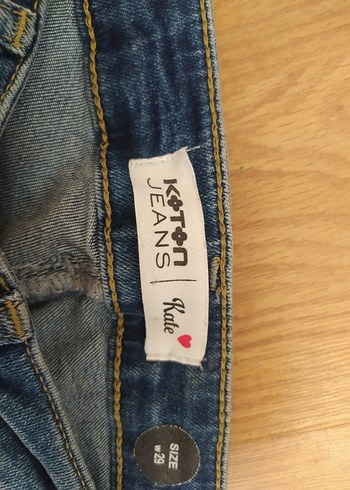 Mavi Kadın Denim Yırtık Pantolon - Görsel 4