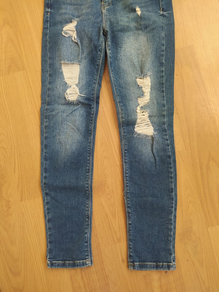 Mavi Kadın Denim Yırtık Pantolon - Görsel 2