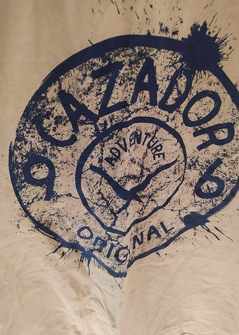 Sarı Baskılı kadın ve erkek Pamuk Tişört - Görsel 3