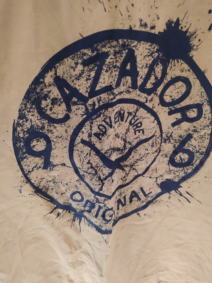 Sarı Baskılı kadın ve erkek Pamuk Tişört - Görsel 3