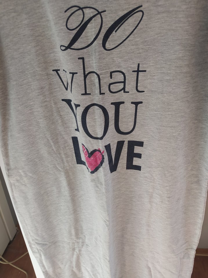 Gri Pamuklu Hamile Elbisesi Yazlık - Görsel 2