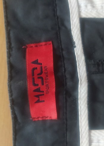 Koyu Mavi erkek keten pantolon - Görsel 3