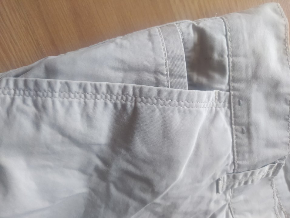 erkek pamuklu keten Pantolon - Görsel 2