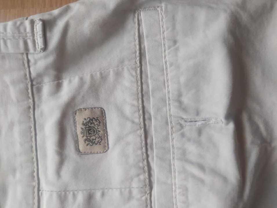 erkek pamuklu keten Pantolon - Görsel 4