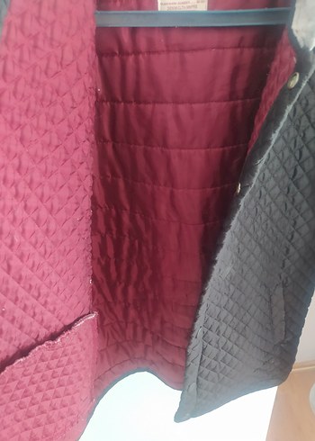 Gri Kapüşonlu Erkek Düğmeli Ceket - Görsel 3