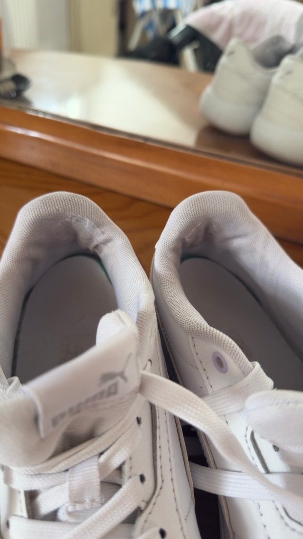 Beyaz Platform Topuklu Puma Kadın Spor Ayakkabı - Görsel 5