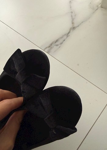 LC Waikiki LCW STEPS Siyah Fiyonk Detaylı Kız Babet
