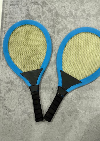 Mavi Renkli badminton raket