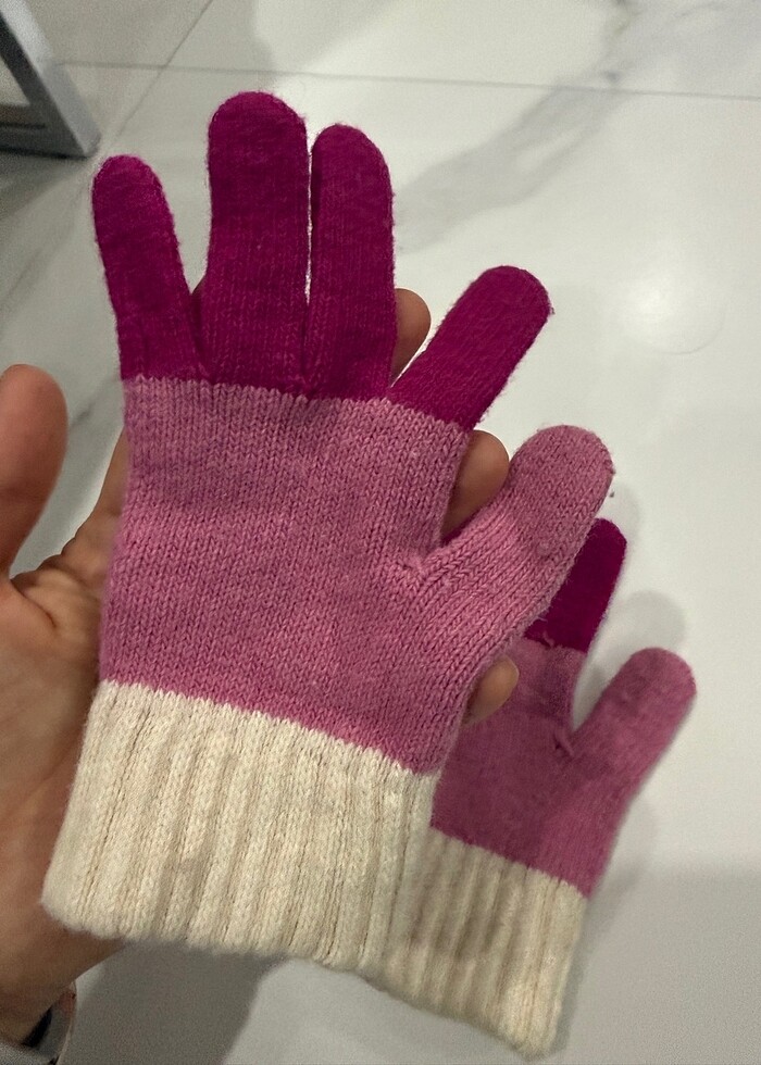 Kız çocuk eldiven - Görsel 2