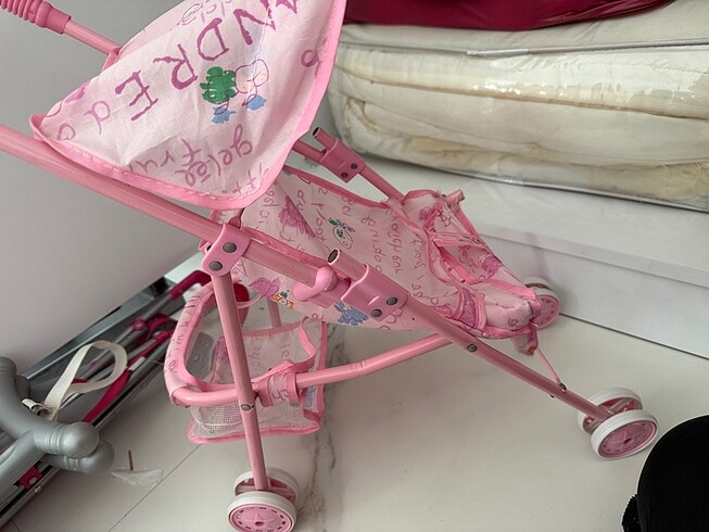 Fisher Price Sepetli,güneşlikli bebek arabası