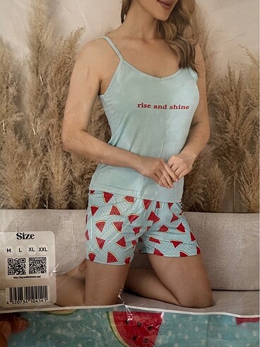 Diğer Şortlu pijama takımı