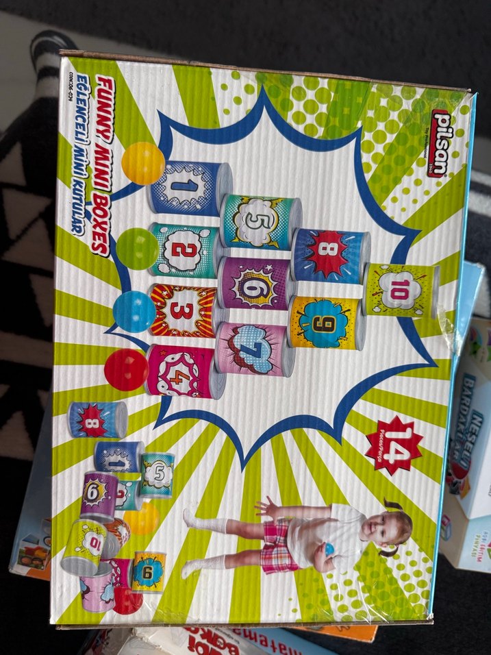 Renkli Sayı Temalı Kutular Oyunu - Görsel 3