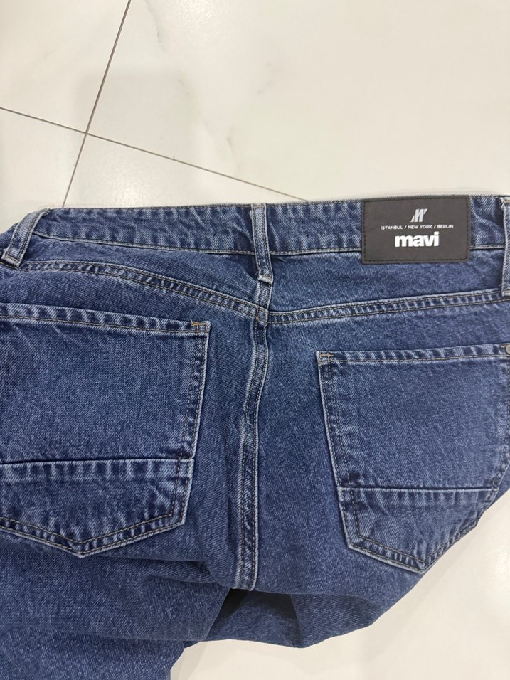 Erkek mavi milan Jean - Görsel 3