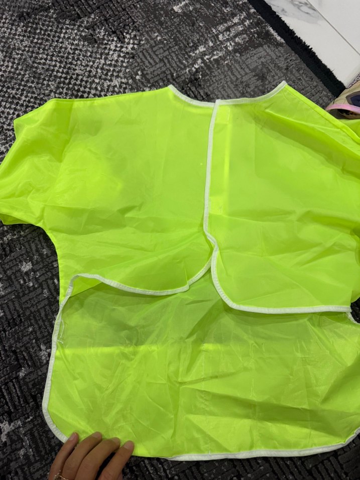 Sarı resim Önlüğü, Kol Detaylı - Görsel 2