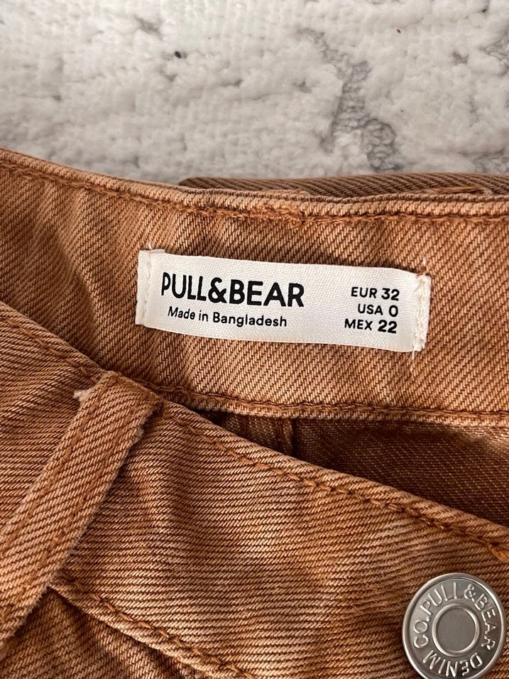 Kahverengi Süet Kadın Pantolon - Görsel 2