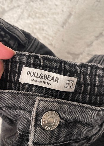 Gri Kadın Yumuşak Bol Kesim Jean - Görsel 2