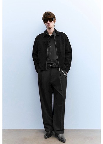 PULL AND BEAR CEKET ERKEK - Görsel 3