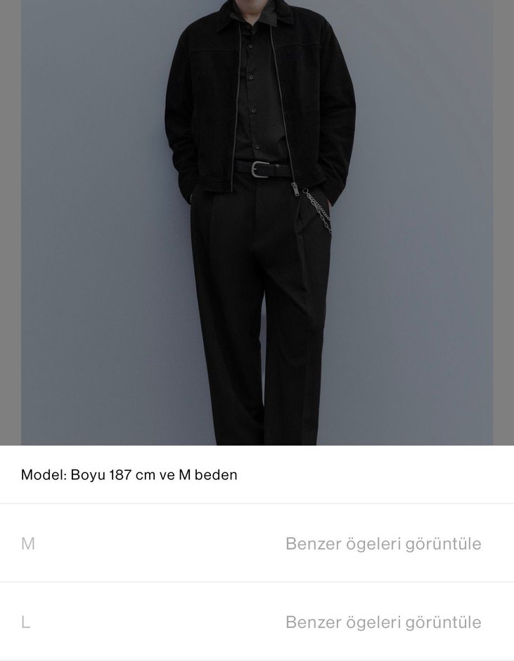 PULL AND BEAR CEKET ERKEK - Görsel 2