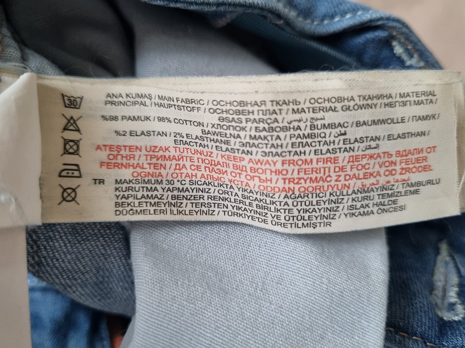 LC Waikiki Kot Şort  Mavi, Paçası Kıvrımlı, Normal Bel (38 / M) - Görsel 5