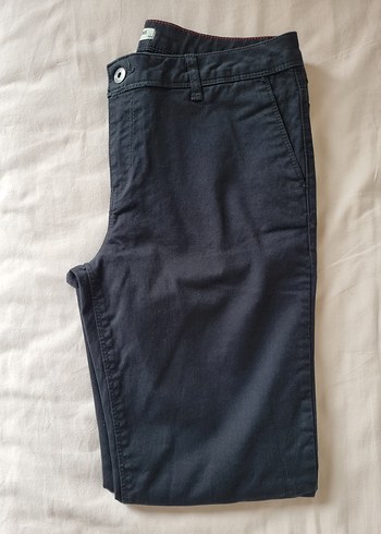 LC Waikiki Lacivert Chino Pantolon  Normal Bel, Standard Fit 38 - Görsel 3