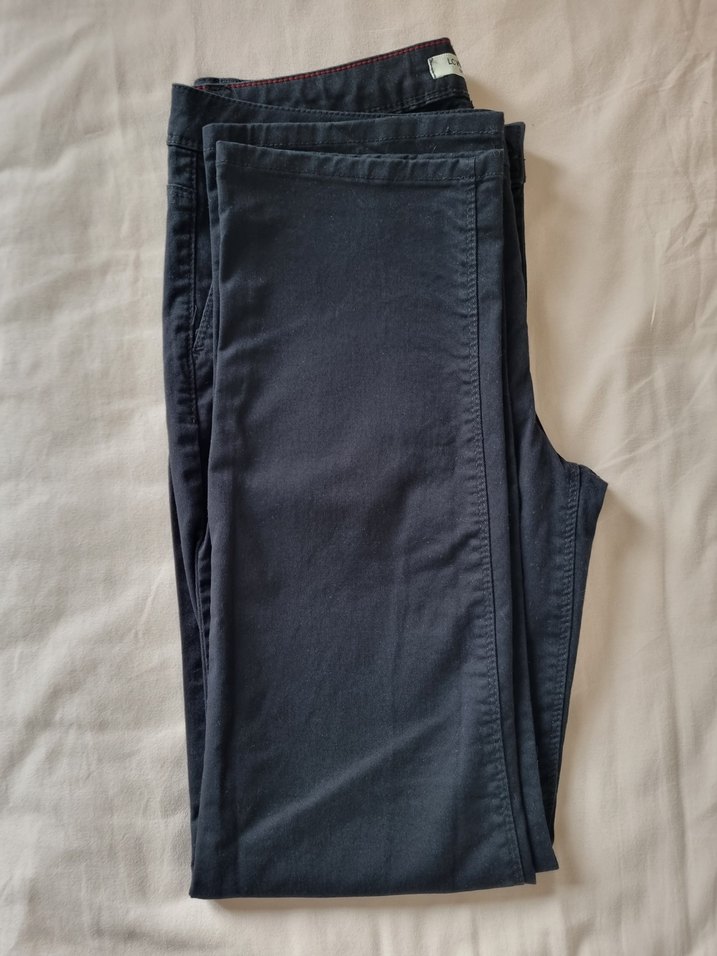 LC Waikiki Lacivert Chino Pantolon  Normal Bel, Standard Fit 38 - Görsel 4