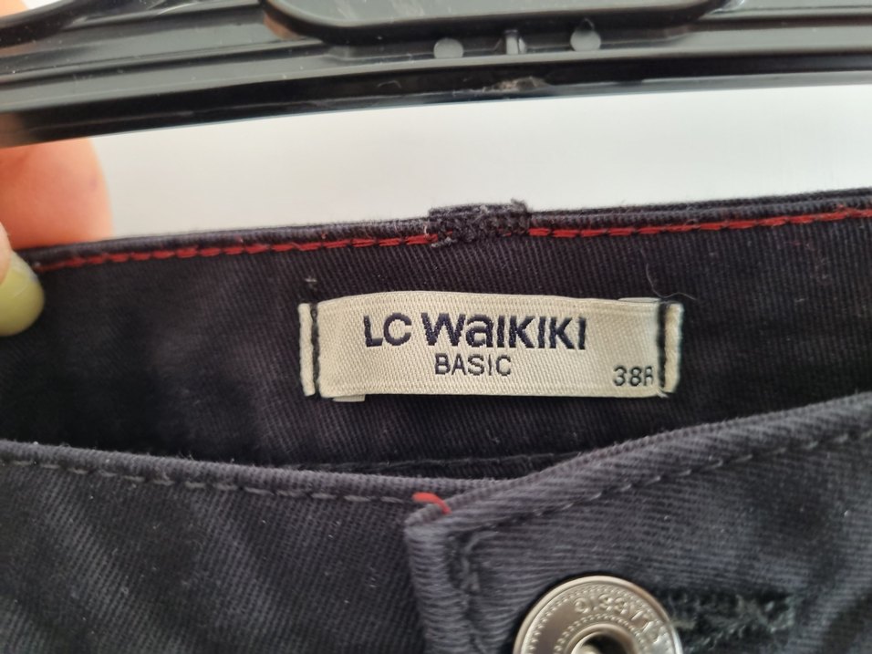 LC Waikiki Siyah Düz Paça Pantolon  38 Beden - Görsel 3