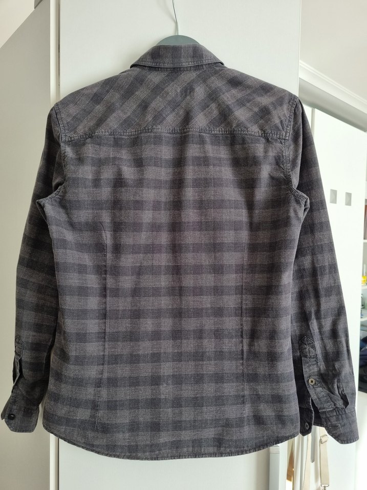 Mavi Fitted Gömlek  XS | %100 Pamuk, Koyu Gri - Görsel 2