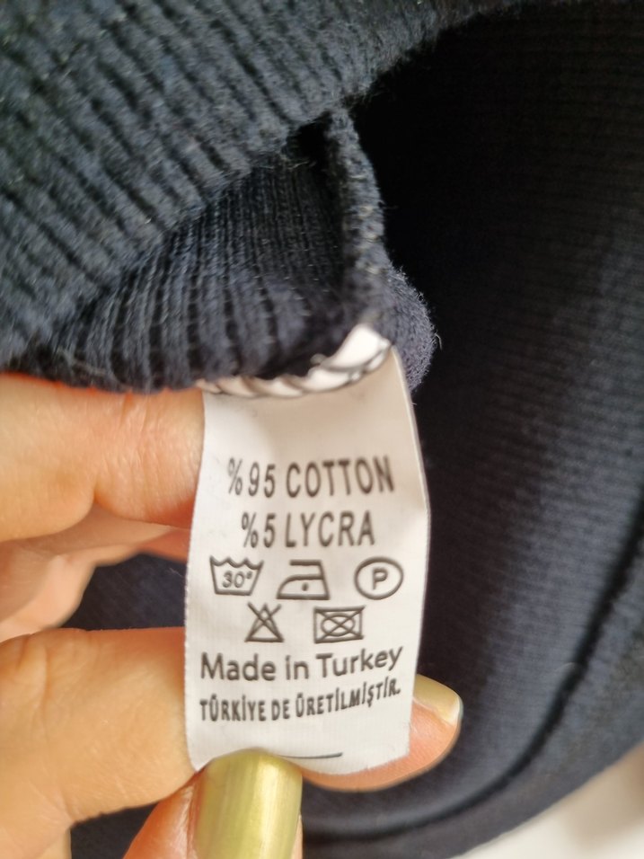 Antrasit Kare Yaka Balon Kol Bluz  Pamuklu, Esnek (S/M) - Görsel 4