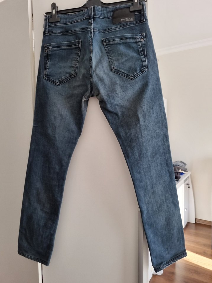 Mavi Black Jake Jean  Slim Fit, Orta Mavi (29/30) - Görsel 2