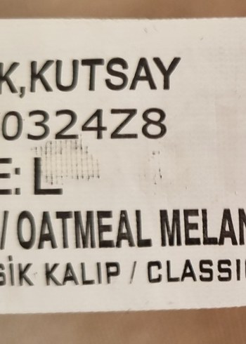 XSide Bej Triko Kazak  Pamuk Karışımlı, Klasik Kalıp (L) - Görsel 5