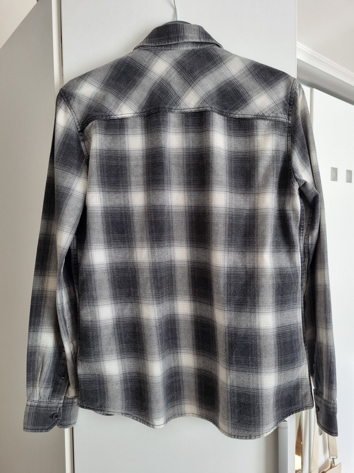 Mavi Slim Fit Ekose Gömlek  XS | %100 Pamuk - Görsel 2